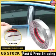 Chrome Trim Molding Strip Car Door Window Bumper Side Trime Protector 16ft 00mm (for: Fiat)