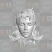 Rachel Summers Excalibur v1 custom head for Marvel Legends & other figures