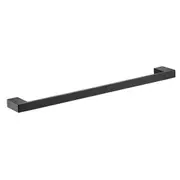 Ceram Single Towel Rail 800mm Matte Black