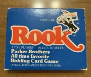 Vintage 1978 Parker Brothers Rook Bidding Card Game - Sealed Cards