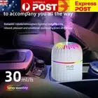 AU* 300ml Electric Air Humidifier Aroma Oil Diffuser Mini Mist Sprayer (White)