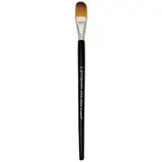 Dynasty Faux Kolinsky Oval Wash Paintbrush Size 3/4