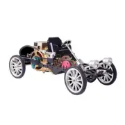 Single-Cylinder Engine Car Model Kit Unassembled DIY Toy Car Model Kit