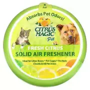 2 X Citrus Magic, Pet, Solid Air Freshener, Fresh Citrus, 20 oz (566 g)