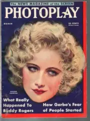 MAG: Photoplay 3/1932-Miriam Hopkins-Earl Christy-Mickey Mouse-movie info-fil...