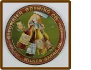 Stegmaier Beer Tray Wilkes Barre PA Refrigerator / Tool Box Magnet Man Cave