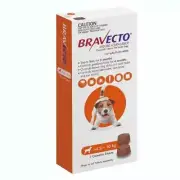 Bravecto Small 4.5-10kg Orange Dog Flea Treatment Chew Kills Fleas & Ticks 2