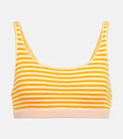 The Upside Norfolk Rory striped sports bra