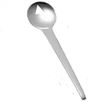 MIKASA Millenium 18/8 Stainless Steel Pierced Serving Spoon, Korea