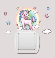 [Namly Design] Wallsticker - Unicorn / Lamp Decoration