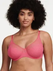 NWT Chantelle 32D NORAH SEAMLESS COMFORT BRA 16M1 Melon 122528