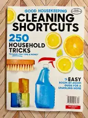 GOOD HOUSEKEEPING "CLEANING SHORTCUTS - 250 Household Tricks & MORE!