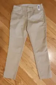 NWT NEW Women's Size 6 Old Navy Khaki Pants