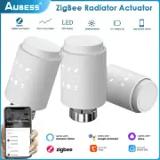 Tuya Smart ZigBee Radiator Actuator Programmable Thermostat Radiator Valve Smart