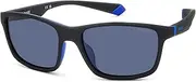 [Polaroid] PLD 2153/S MATTE BLACK/BLUE 58/16/135 men Sunglasses