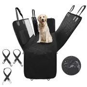 Dog Car Seat Cover for Back Seat 100% Waterproof Pet Seat Protector Dog Hammock