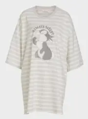 NEW PETER ALEXANDER DISNEY BAMBI THUMPER RABBIT SLEEP TEE NIGHTIE M RRP99.95