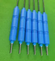 6pc-Laparoscopic L-hook 3mmx330mm Endoscopy Laparoscopy Surgical Instruments