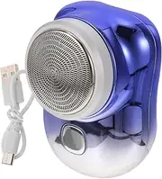 Beatifufu Men's Electric Trimmer Pocket Razor Compact Travel Shaver Comfortable One-handed Use