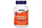 NOW Foods, Choline & Inositol, 100 Veg Capsules