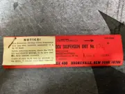 NOS Horolovar 400-Day Clock Suspension Spring Unit No. 13C