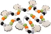 Novica Handmade Spooky Sweetness Wool Felt Garland