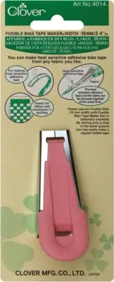 Clover Fusible Bias Tape Maker-3/4" 4014C