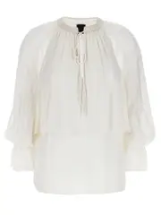 [Pinko] Pinko-Valium Camicie Bianco-Donna 44IT White