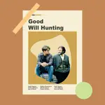 「心灵捕手GOOD WILL HUNTING」原創電影海報臥室宿舍房間拍照道具背景牆家居裝飾畫海報書店禮物