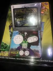 New Naki Nintendo Gameboy Advance SP Accessory Hulk Gameface & Glove SMASH