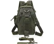 Fishing Backpack Fishing Tackle Bag with Rod Holder Tackle Box Bag