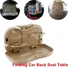 Auto Car Cup Holder Table Back Seat Drink Food Folding Stand Desk New Tray