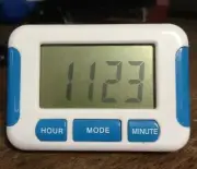 Case Of 200 DIGITAL COUNTDOWN TIMER/ALARM/CLOCK -medicine Reminder