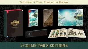 【御玩家】NS Switch 薩爾達傳說 王國之淚 Collector's Edition 特別版 限定版 林克 現貨