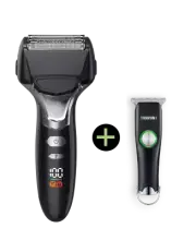 New Transform-U 5 Blade Wet & Dry Electric Shaver & Mini Trimmer Combo