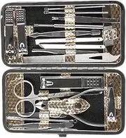 Ipetboom 19pcs Set Nursing Kit De Manicura Travel Scissors Pedicure Kit Nail Tool Nail Cutter Nail Grooming Kit Pedicure Tool Nail Clippers Kit Travel Nail Kit Manicure