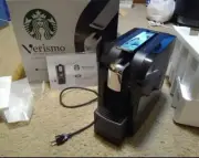 Starbucks Verismo 580 Base Brewer 1500W Coffee Machine Silver. Brand New Boxed!!
