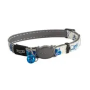 Rogz GlowCat Safety Collar - Small (Blue Floral)