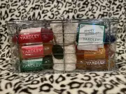 Vintage Yardley Holiday Set 6 Bar Soap Lot + Cloth Discontinued Product