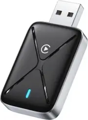 Wireless CarPlay Adapter for iPhone, Mini Size Convert Wired to Wireless ,Stable