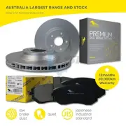 Front Brake Pads and Rotors for Nissan Pulsar N16 1.6 1.8 Sedan 99-06 Lucas