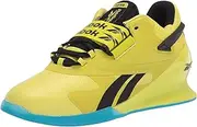 [Reebok] Women's Legacy Lifter Ii Cross Trainer, Chartreuse/Black/Horizon Blue, 8.5 US