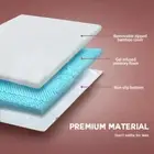 New Memory Foam Mattress Topper 7-Zone 8cm Cool Gel Bamboo Fabric Queen AU