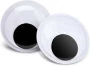 6 Inch Giant Googly Eyes Large Wiggle Eyes with Self Adhesive for DIY Art Crafts