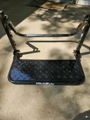HitchMate 4040 TireStep, black, metal, 23x4x15, never used but minor scuff