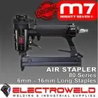 M7 80 Series Air Stapler Staple Gun Tacker Finisher 21 Gauge Mighty 7 M7-SU8016