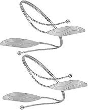 DONFAMDS 2pcs Curtain Tiebacks: Nordic Style Drapery Holdbacks - Metal Curtain Tie Back Holders Enhance Your Living Room Aesthetic