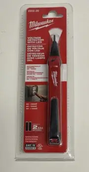 Milwaukee 2202-20 Voltage Detector with LED Light NEW