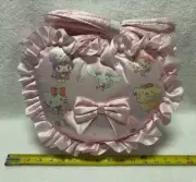 Sanrio Hello Kitty & Friends Her Universe Pink Ruffled Cupid Heart Bag - NWT