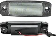 DEMULAX 12V LIGHT Number Plate Lamp, for Kia, Sportage 2011 2012 2013 2014 2015 2016 White License Plate Light Assembly Car Number Plate Light